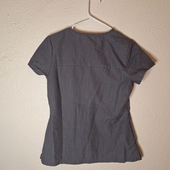 Jaanuu Rhena Essentials 1 Pocket Scrub Top - Picture 2 of 4